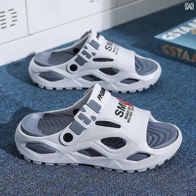 履き心地抜群 メンズ サンダル 夏の メンズ スリッパ スポーツ用 アウトドアウェア 滑り止め 厚底 運転..