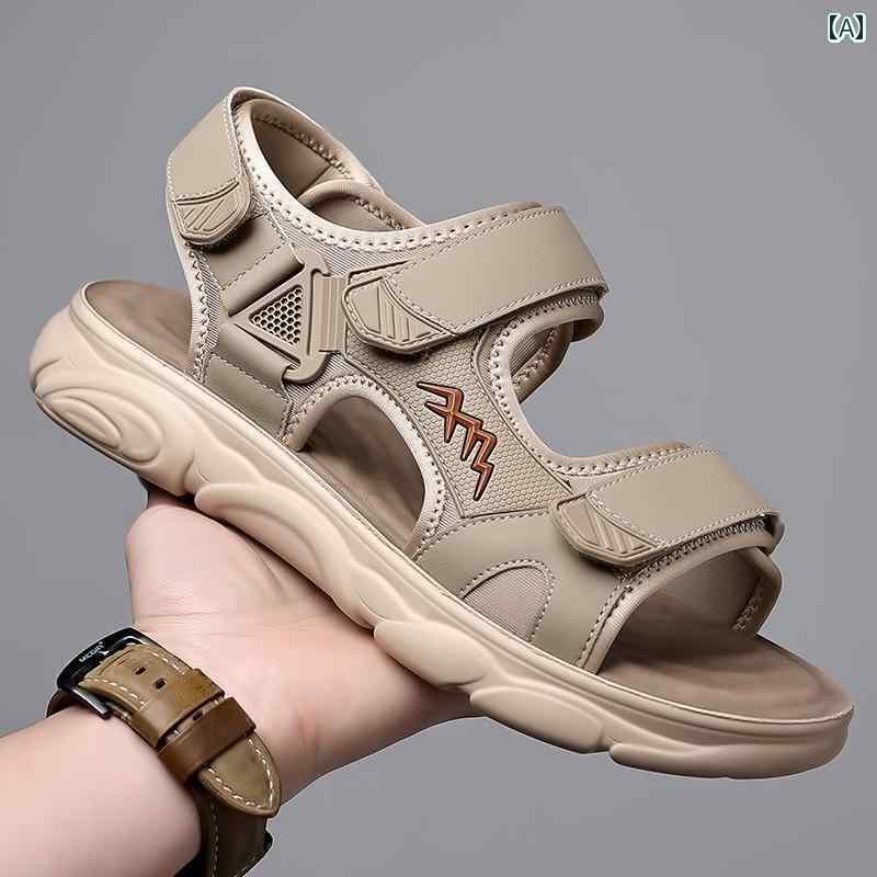 履き心地抜群 メンズ サンダル メンズサンダル 2025 夏 スタイル アウトドア スポーツ カジュアル ビーチ シューズ メンズ 滑りにくい ベトナム サンダル