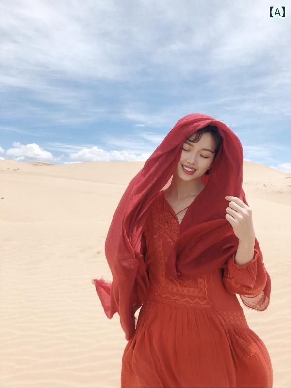 ターバン キャップ レディース 砂漠の 敦煌 北西 部 観光 エジプト バケーション ヘッド スカーフ 色 ..