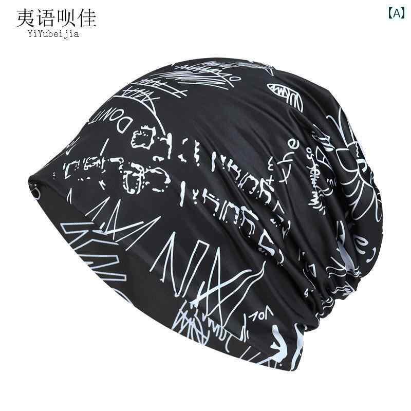 ターバン キャップ レディース 夏 薄氷 シルクプルオーバー 帽子 速乾 包 頭 通気性 パイル メンズ タ..