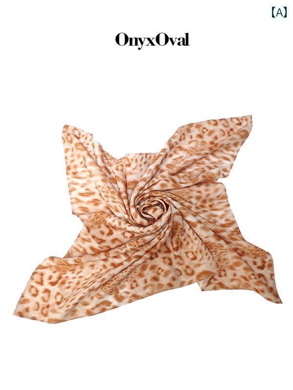 ターバン キャップ レディース OnyxOval 楽しい ヒョウ 柄 ホット ガール ヘッド スカーフ 音楽 フェス..