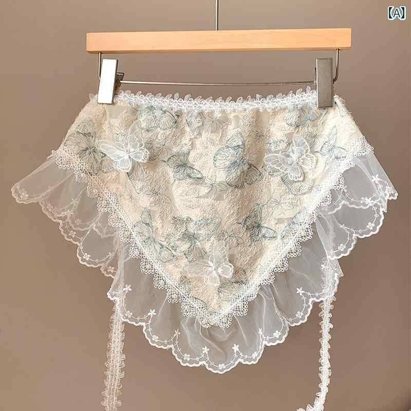 ターバン キャップ レディース ミスト エルフ 重厚 スーパー フェアリー フォレスト バタフライ レース..