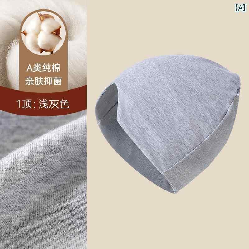 ターバン キャップ レディース 睡眠 専用 大人用 キャップ 男女兼用 秋冬用 綿 遮 光 暖かい 妊婦用 ヘ..