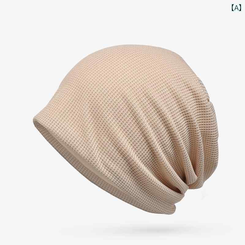 ターバン キャップ レディース 女性用 春夏用 エアコン 付き 寝袋 帽子 手術後や 化学 療法後の 患者用..