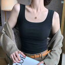 キャミソール インナー 着やすい レディース ワイド ショルダー キャミソール レディース インナーウェア 2024夏 白黒 I 字型 露出 防止 アウタートップ