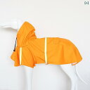 ワンちゃん用 かっぱ ペット 犬用 レインコート 防水 服 中型 大型 ゴールデンレトリバー サモエド 柴犬用 雨の 日用 2 足用