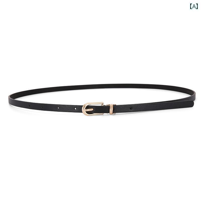 レディースベルト エレガント レディースベルト シンプルで な レディース 細い ベルト パテントレザー..