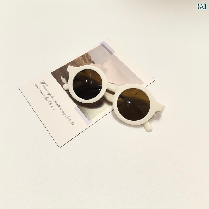 キッズ用 かわいい サングラス 小さい 月の 赤ちゃん用 サングラス 満月の 写真 かわいい 日焼け防止 ..