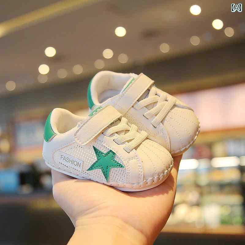 涼しい ベビーサンダル 靴 夏 1歳 ベビー シューズ メッシュスタイル 6 ～ 12ヶ月 サンダル 幼児用 ソ..