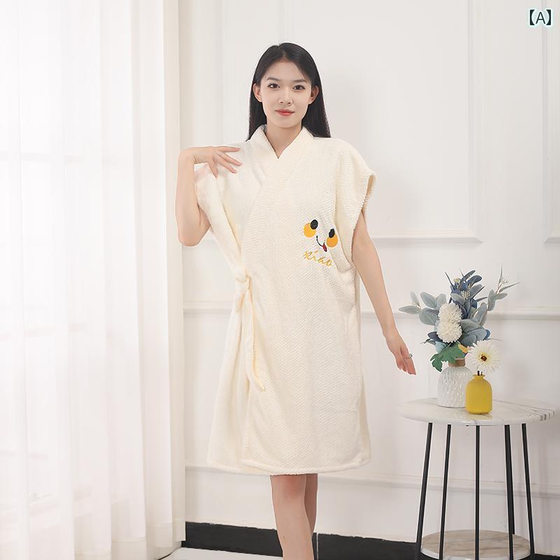 バスローブ パジャマ SPA レベルの 楽しみ バスローブ レディース 吸水 速乾 バス タオル オール シー..