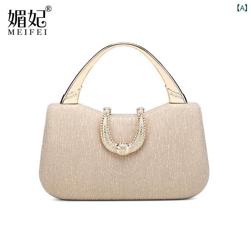 パーティーバッグ レディース スマートフォンや 赤い 封筒も 入る大容量の パーティー用 ハンドバッグ で キラキラ した リティの チャイナ ドレス ディナー バッグ。