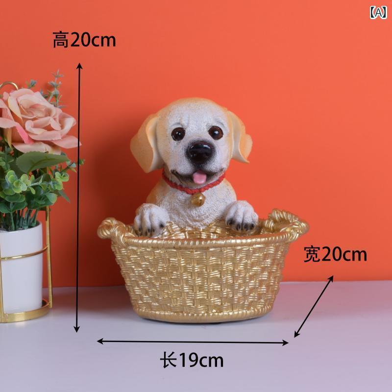 かわいい 飾り 雑貨 で かわいい 犬の 鍵 収納 オーナメント 自宅の リビング ルームの 玄関 ポーチの 装飾 小さい 新築 祝いの ギフト