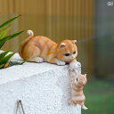 かわいい 飾り 雑貨 かわいい 子猫の 動物の オーナメント 庭 中庭 バルコニー ホームステイ レイアウトな ホームデコレーション ホリデーギフト