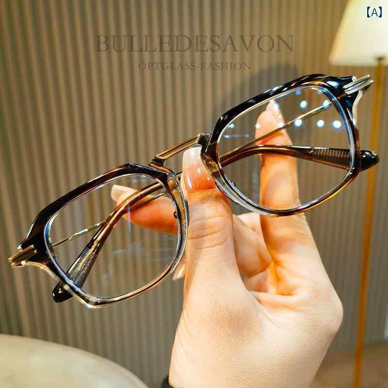 眼鏡 PC眼鏡 の Dita チタン メガネ フレーム プレート 大きい 顔の ビジネス 男女兼用 近視用 レトロ ..