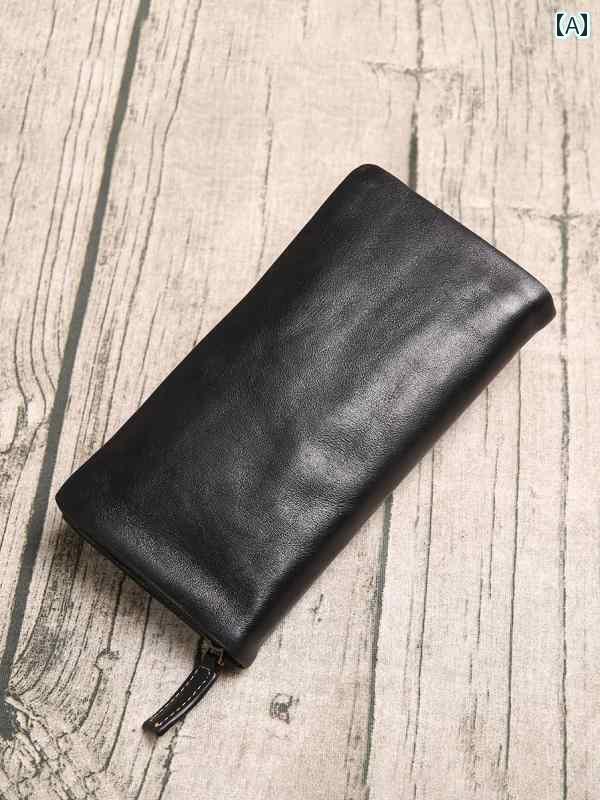 クラッチバッグ メンズ おしゃれ Jiucheng Liangpin ハンドバッグ メンズ レザー ジッパー長財布大容量..