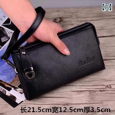 クラッチバッグ メンズ おしゃれ メンズ 革 バッグ大容量 クラッチバッグ 韓国 多機能 ウォレット エン..