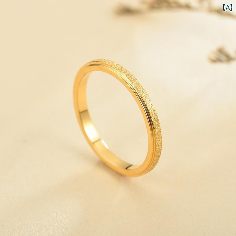 ピンキーリング 指輪 レディース 美 白 18 K プレーン ローズゴールド リング レディース 軽量 高級 ハイエンド 2025 新型 ピン キー 小さい サイズ 2