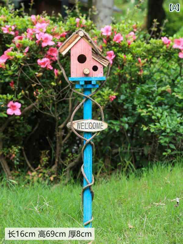 かわいい 飾り ガーデニング DIY 中庭の 屋外 装飾 地面の 挿入 物 ウェルカム サイン 芝生 バルコニー 造園 風 マイクロ ランドスケープ 庭 幼稚園