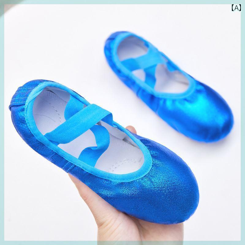 ダンスシューズ 子供用 バレエ 子供用 ダンス シューズ ソフト ソール レース フリー 大人用 ボディ ト..