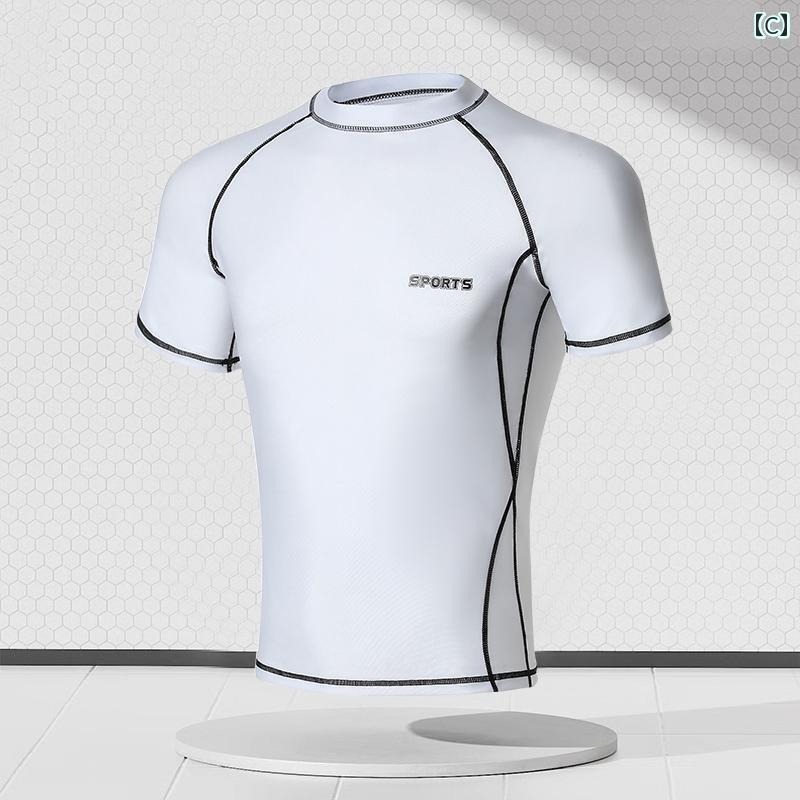 水着 スパッツ メンズ 大人用 水着 メンズ スプリット ツーピース スーツ 日焼け防止 半袖 サーフィン シュノーケリング カジュアル ビーチ