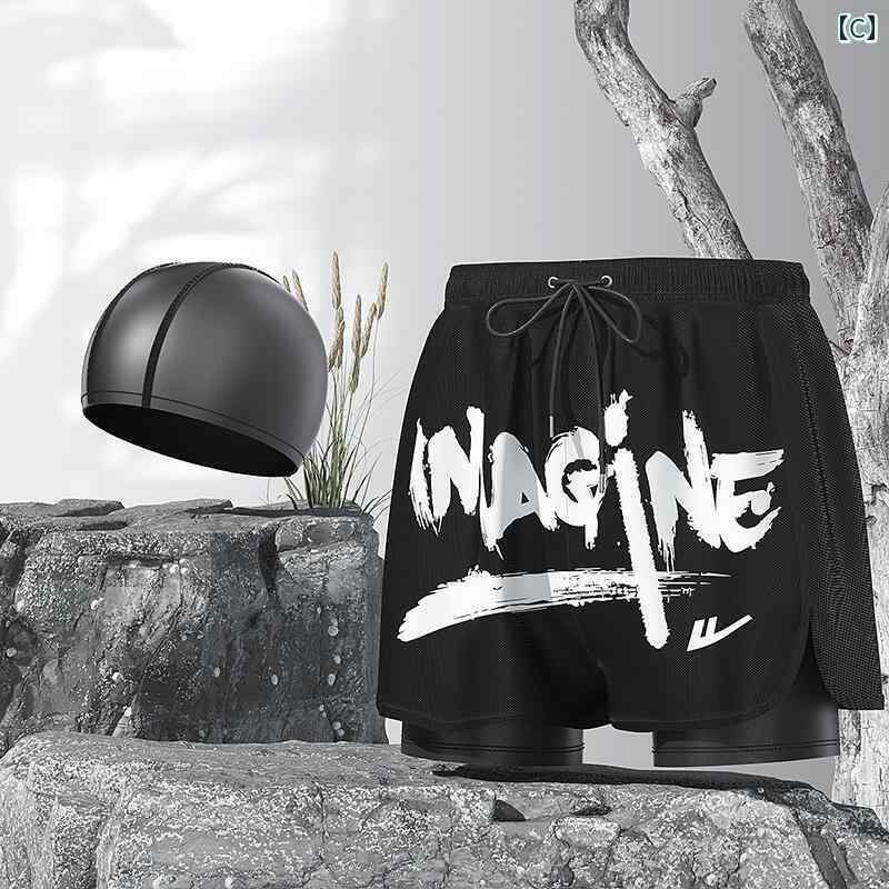 水着 スパッツ メンズ 戦士 水泳 パンツ メンズ 2025 水着 スーツ 恥ずかしさ 防止 プロ用 大きいサイズ ゆったり 装備 フル セット