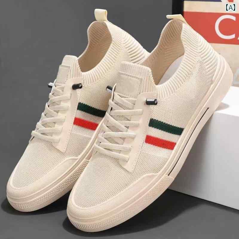 ウォーキング シューズ メンズ スリッポン メンズシューズ 春 薄型 ワーク キャンバス シューズ フライング 織り カジュアル メンズ スポーツ フラット 滑り止め 夏