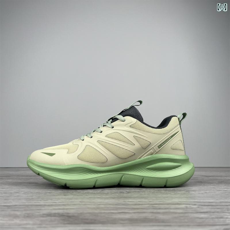 ウォーキング シューズ メンズ 希少な ランニング シューズ メンズ 軽量 プロ クッション ソフト ソール 滑り止め 耐摩耗 衝撃 吸収 厚底 スポーツ カジュアル