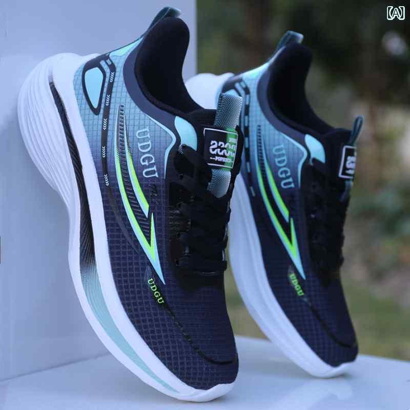 ウォーキング シューズ メンズ 喬 周 水素 エクスプレス 連盟 メンズシューズ 夏 メッシュ 通気性 スポーツ シューズ 男性 学生 軽量 衝撃 吸収 ランニング