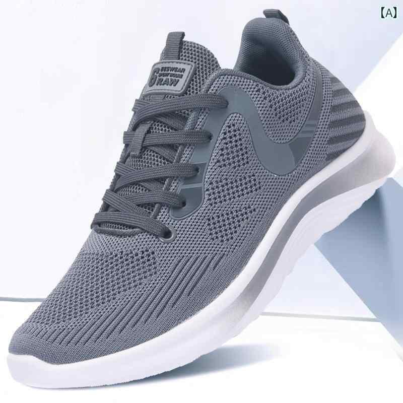 ウォーキング シューズ メンズ オールド 布 靴 メンズ 夏 通気性 メッシュ 薄型 スタイルお父さん スポーツ ウォーキング シューズ 滑り止め 朝 運動 メンズシューズ