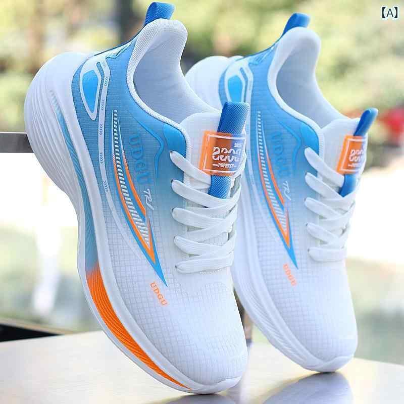 ウォーキング シューズ メンズ 国内 メンズシューズ 軽量 ランニング シューズ メッシュ 通気性 カジュアル スポーツ ソフト ソール 滑り止め 旅行