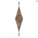 バンダナ おしゃれ ヘアアクセサリー ヘアーアクセサリ BALIANG 8本の 梁 マルチ カラー カシュー フラワー レトロ シルクスカーフ コーナー ビーズ ラインストーン スタイル スカーフ ヘッド