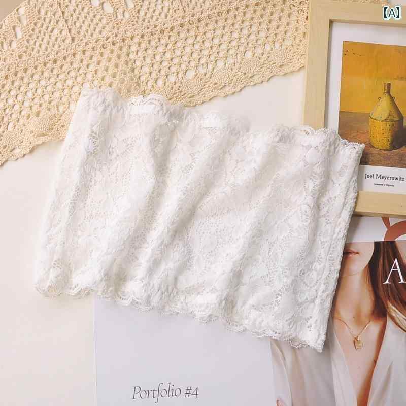 チューブ トップ ブラ レディース 大きいサイズ チューブ トップ オフショルダー セクシー レース 露出..