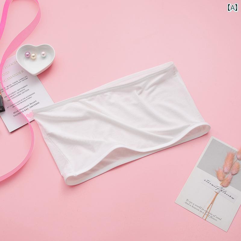 チューブ トップ ブラ ブラック モダールの 胸元 露出 防止 チューブ トップ ワンピース チェ ストラッ..