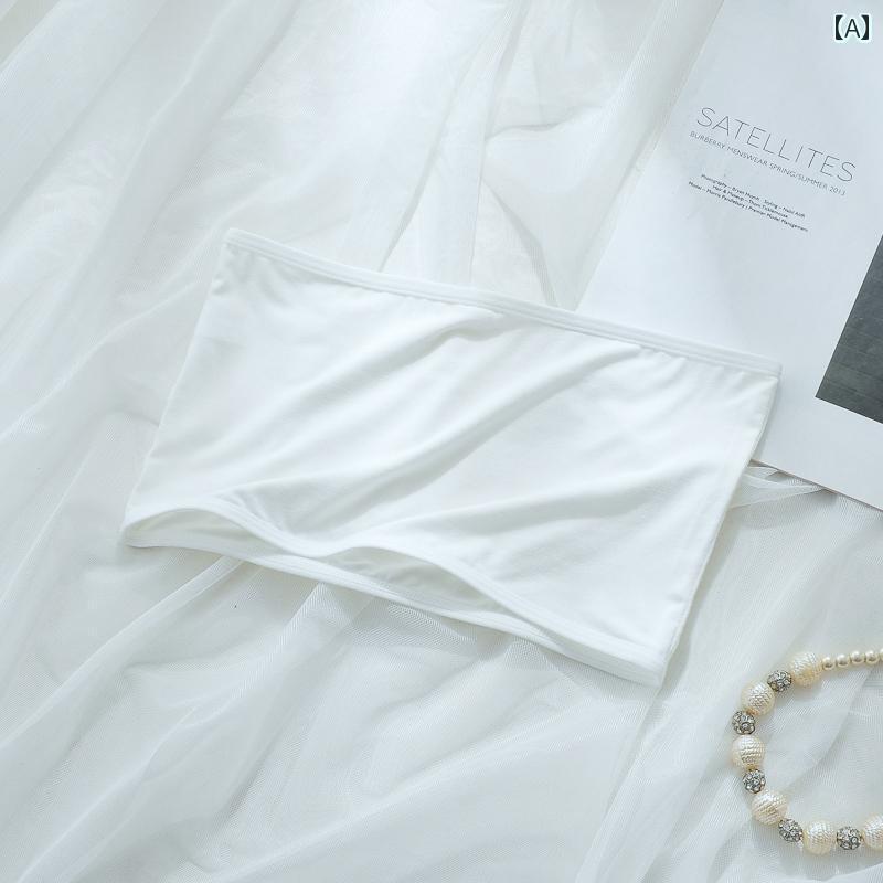 チューブ トップ フィット感 黒の モダール 素材の ワンピース チューブ トップで 胸元の 露出を 抑え ..