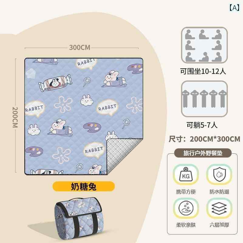 Chairs, Tables, Sheets - アウトドア レジャーシート マット 寝袋 2025年 特大 アウトドア ピクニック マット 防水 防 湿 厚手 春 遠出 キャンプ 雨 ポータブル