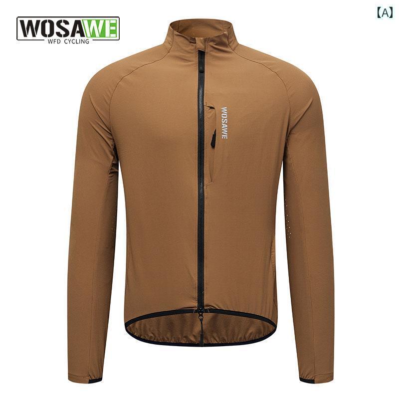 サイクリングウェア メンズ フィット感 Wosavi ロード バイク 春夏 サイクリング ウィンドブレーカー ベスト 防風 サイクリングウェア マウンテンバイク 薄手 メンズ