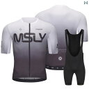 サイクリングウェア メンズ フィット感 MAISAILY 夏用 半袖 サイクリング スーツ メンズ パンツ ナイロン 生地は 快適で 通気性に 優れています