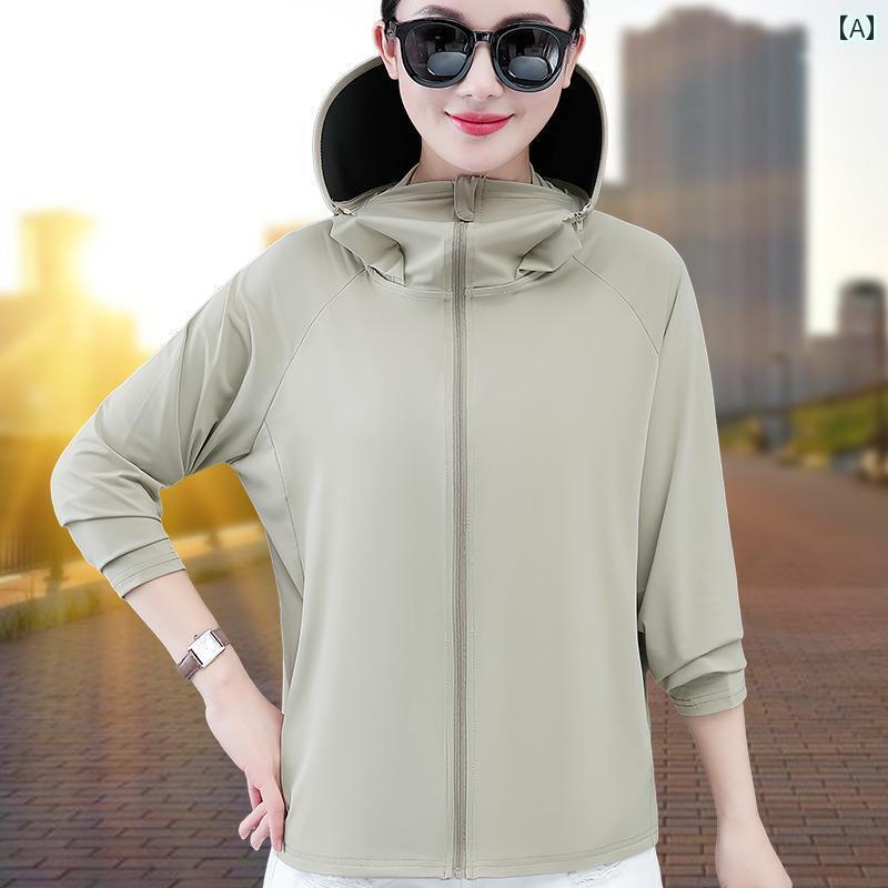 レディースパーカー 薄手 日焼け防止 服 レディース 紫外線 対策 2025夏 ママ ファッション 速乾 夏用 ..