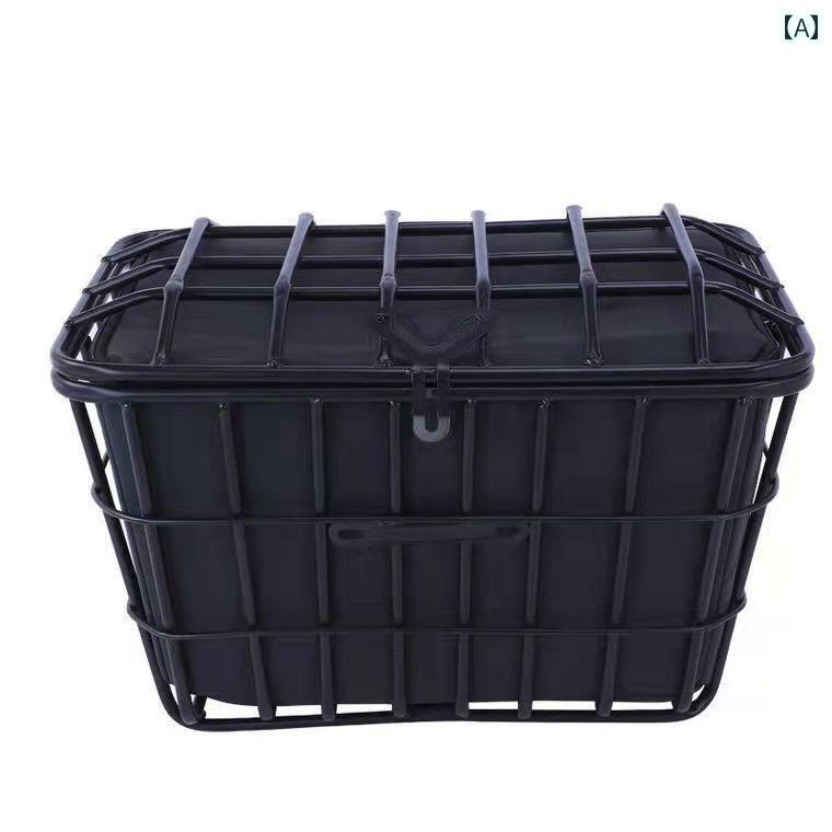 自転車 かご サイクリング 電気 自動車 バスケット バッテリー 車両 自転車 野菜 厚みと 拡大 ユニバー..