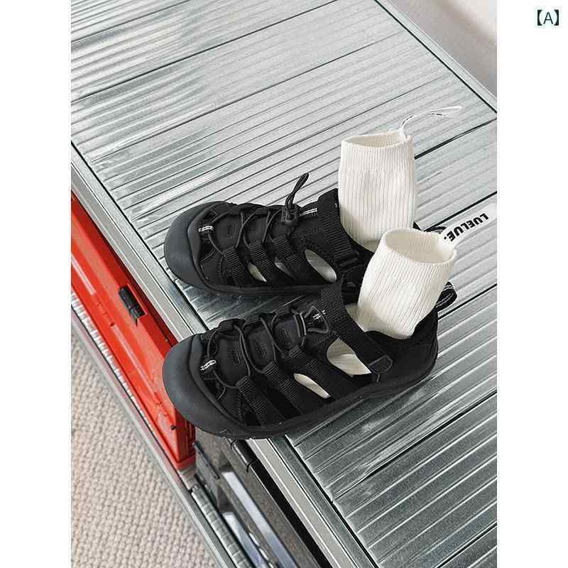 キッズ サンダル フィット感 子供用 リバート レーシングシューズ ウェーディングシューズ アウトドア ..