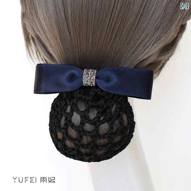 ヘアアクセアリー ヘアバンド レディース ヘア フラワー 女性用 プロ 看護 師用 ネット 女性用お だん..