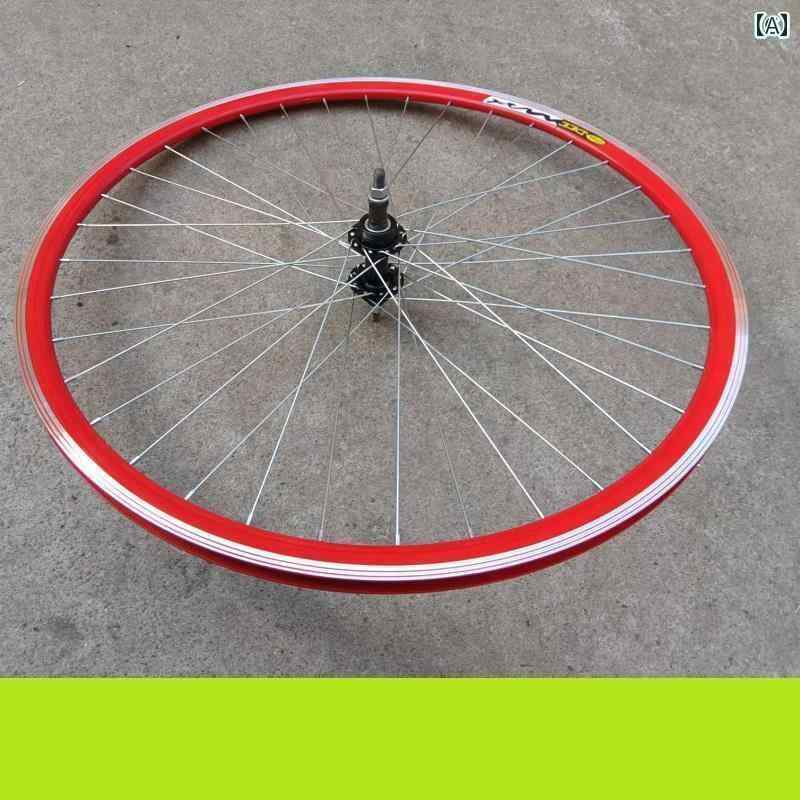 自転車用 パーツ 部品 ロード バイク V ブレーキ ディスク ホイールセット 27 * 1 / 4 自転車 ホイール..