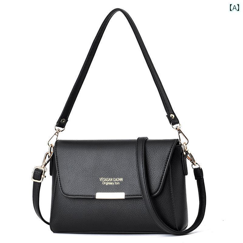 シック ショルダーバック 高見え 女性用 バッグ 2025新 スタイル ショルダーバッグ ソフトレザー スモールバッグ 夏 万能 質感 レディース メッセンジャーバッグ 軽量 レディースバッグ