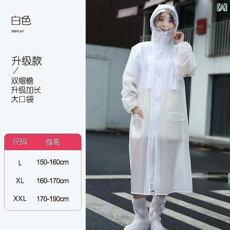 アウトドア かっぱ レインウェア レインコート 厚手 ロング 全身 大人 男女兼用 透明 アウトドア 旅行 ..