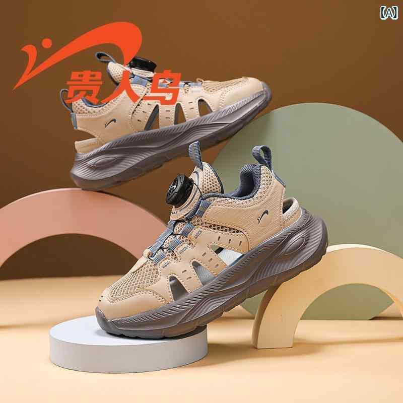 キッズ シューズ フィット 桂 林 尼 男児の 男の子 靴の 運動靴 2025 春夏 シングル メッシュ 通気性 ..