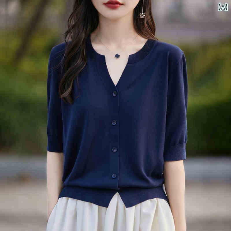 シンプル 半袖 ニット レディース アウトレット ブラザー カット ラベル テール 商品 半袖 Tシャツ レ..