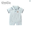 通気性 抜群 ボディスーツ ベビー用 ベビー 服 夏服 新生児 男の子 ジャンプスーツ 満月 100日 薄型 スタイル かわいい アウトドア ロンパース 夏