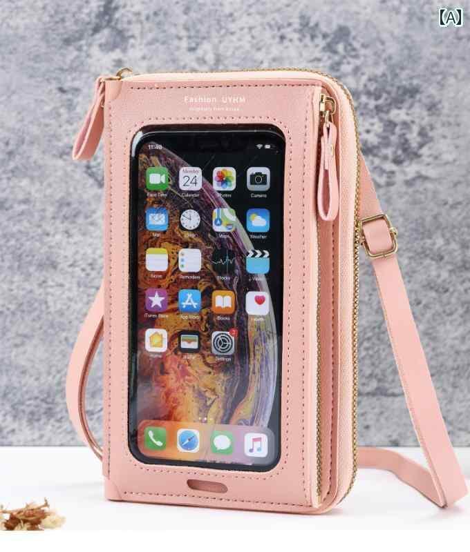 小物 アクセサリー バッグ レディース タッチ スクリーン スマートフォン バッグ レディース マルチ カ..