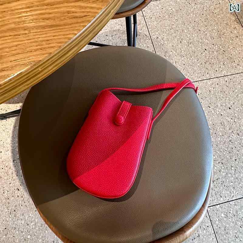 小物 アクセサリー バッグ レディース スマートフォン バッグ レディース クロス ボディ 2024 小さい ハイエンド デイリー 縦型 コイン キー