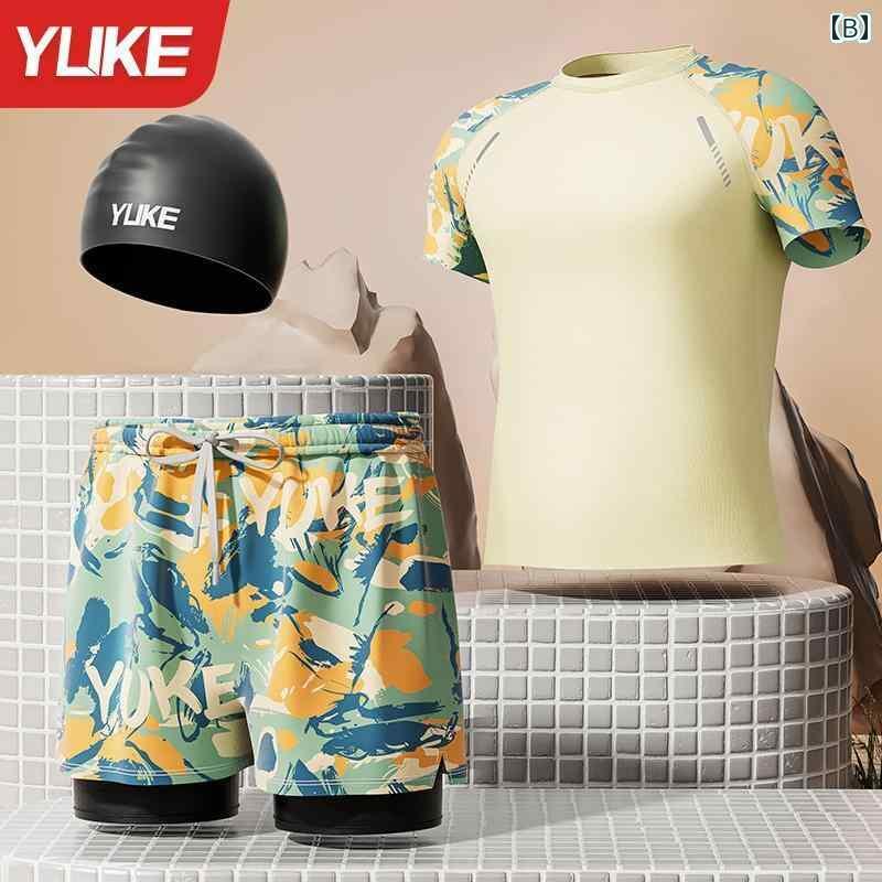 メンズ 水着 セット メンズ 水泳 パンツ 水着 スーツ 2025 スイミング プール 温泉 プロの トレーニング 速乾 ダイビング サーフィン